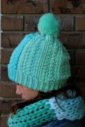 Textured Winter Wonderland Hat
