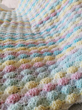 Shell baby blanket #2