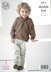 Boys Sweater and Slipover in King Cole Big Value Baby DK Or Flash DK - 4217 - Downloadable PDF