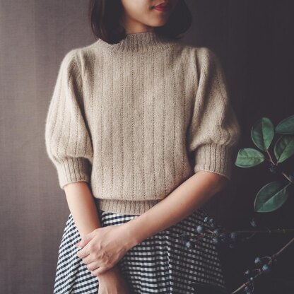 Una Jumper Knitting pattern by Irene Lin | LoveCrafts