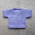 Lavender Sweater for Doll