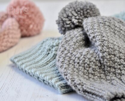 Hope Simple Bobble Hat