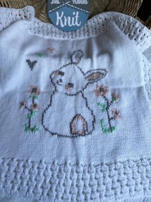 Baby Bunny Baby Blanket