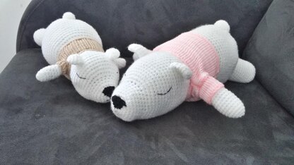 Amigurumi ours et ourson