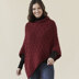 Loveland Poncho - Knitting Pattern for Women in Tahki Yarns Whistler