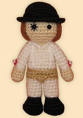 Amigurumi Alex from A Clockwork Orange