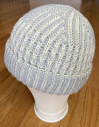 Brioche Check Hat