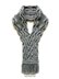 Silver Waves Scarf ( Cowl / Stay On / Cable Scarf Knitting Pattern )