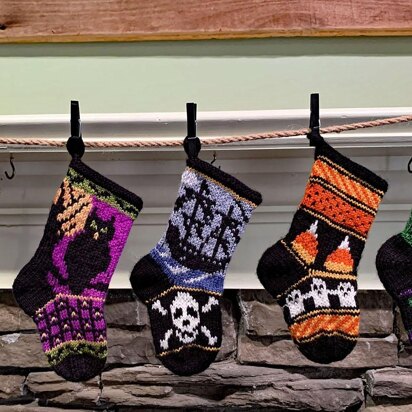 Miniature Halloween Stockings II