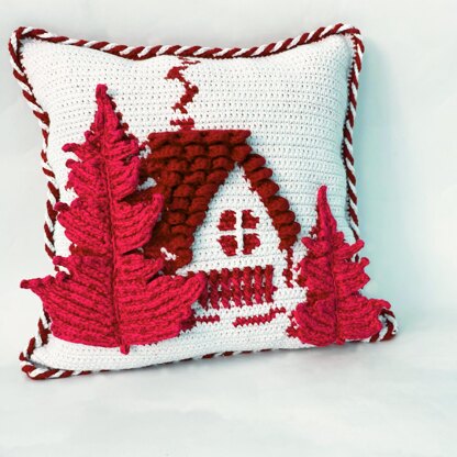 Pillow case-Winter tale