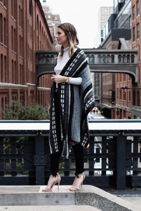 Alphabet City Cape Scarf