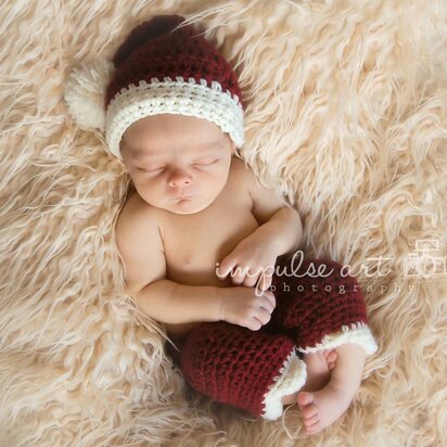 Newborn Santa Hat 