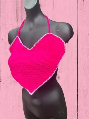 Heart Crochet Top