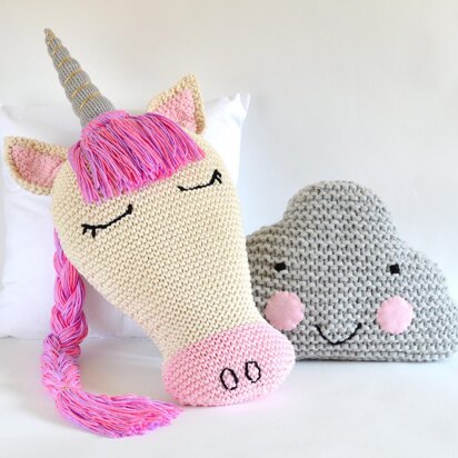 Unicorn and Cloud Pillows