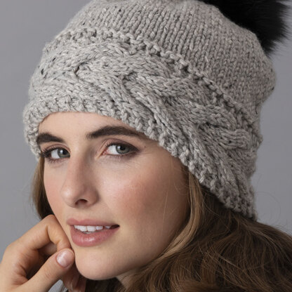 1011 Blake - Hat Knitting Pattern for Women in Valley Yarns Monadnock Bulky