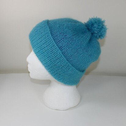 Party Angel Bobble Beanie Hat