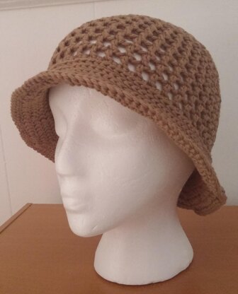 Spiral Mesh Hat