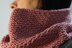 Moss stitch cowl crochet pattern
