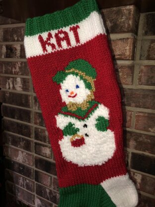 Snowlady Stocking