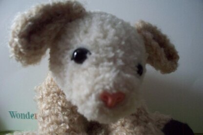 Fuzzy Lamb or Sheep Toy