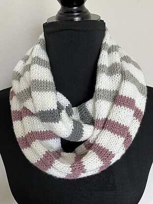 Carousel of Stripes Infinity Scarf