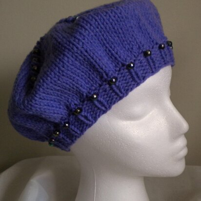 Basic Beaded Beret