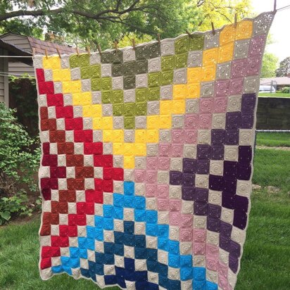 Quilt Look Blanket