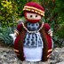 King Henry VIII 4 Cup Teapot Cosy Knitting Pattern - Novelty Teapot Cosy Knitting Pattern.