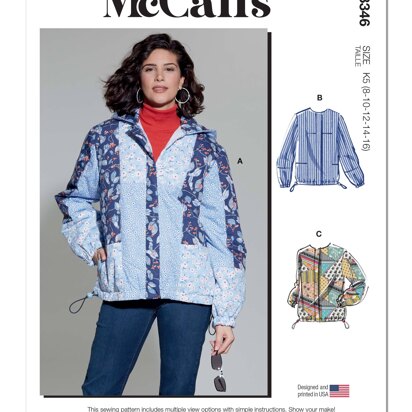 McCall's Misses' Jacket M8346 - Sewing Pattern