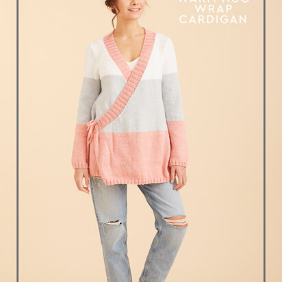 Paintbox Yarns Warm Hug Wrap Cardigan PDF (Free)