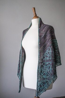 Durrow shawl