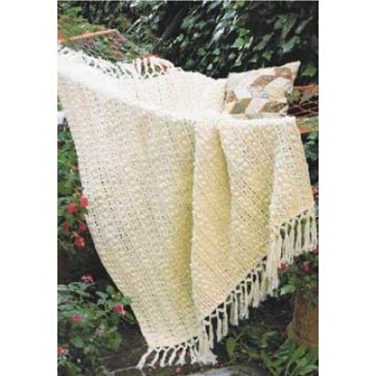 Popcorn and Lace Afghan in Patons Canadiana