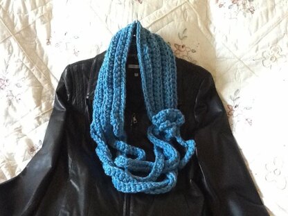 Blue Lagoon Chunky Scarf