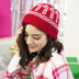 Universal Yarn Candy Cane Lane Hat Kit