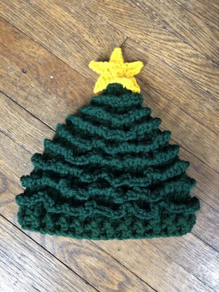 Festive Christmas Tree Hat