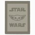 Star Wars Yoda blanket Knitting Pattern, Knit and Purl only