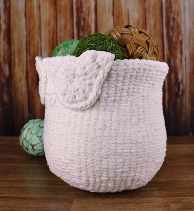 Owl Knit Basket
