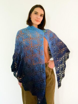 Vintage Pineapple Shawl