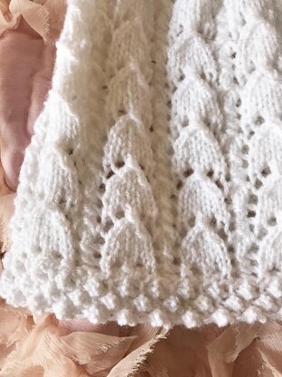 P54 Dress and Hat with Bobble Edging