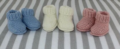 New Baby 4Ply Everyday Booties