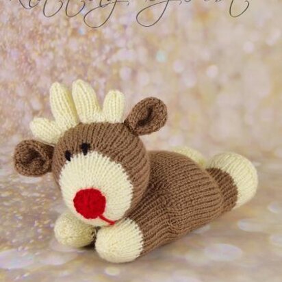 Relaxing Reindeer - knitting pattern