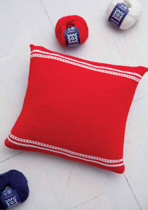 Nordic Nightscape Cushion in MillaMia Naturally Soft Merino