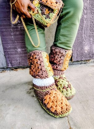 Granny Square Steppers
