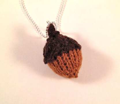 Perfect Knitted Acorn