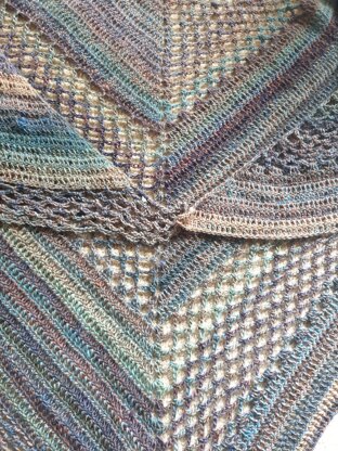 Flores Shawl #2