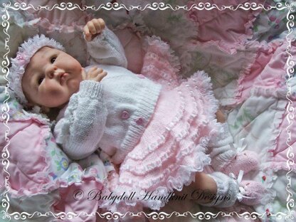 Baby Ballerina Outfit 16-22” doll/0-3m baby