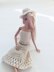 Boho dress and hat for Barbie