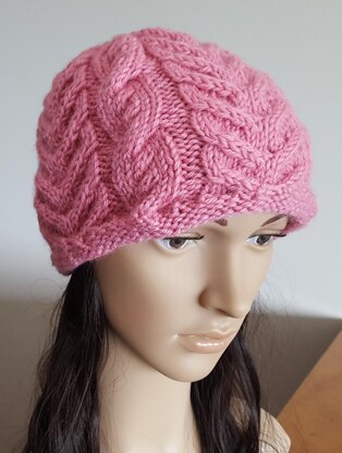 Becky - 12ply Cable Beanie