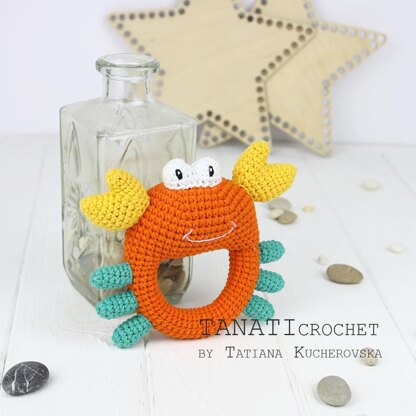 CROCHET PATTERN “Crab rattle”