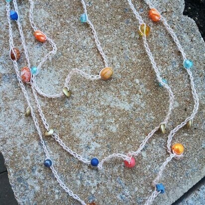 Just Peachy Layered Chain Necklace